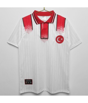 Turkey 1996 Away Retro Jersey