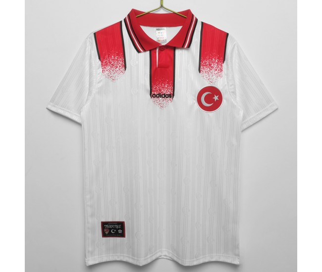 Turkey 1996 Away Retro Jersey