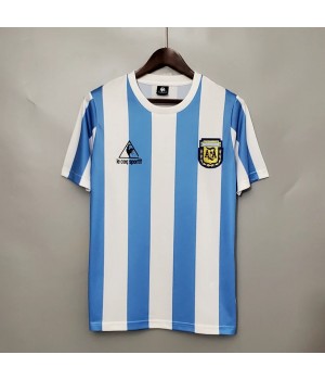 Argentina 1986 Home Retro Jersey