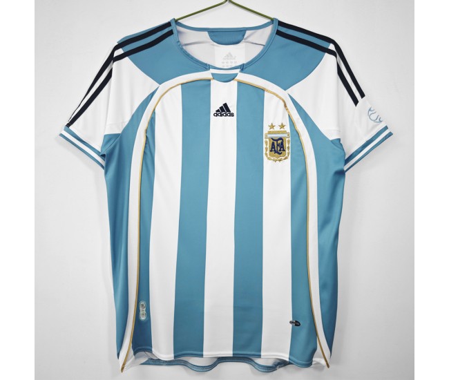 Argentina 2006 Home Retro Jersey