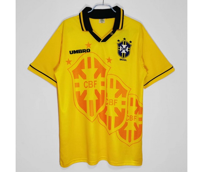 Brazil 1993-1994 Home Retro Jersey