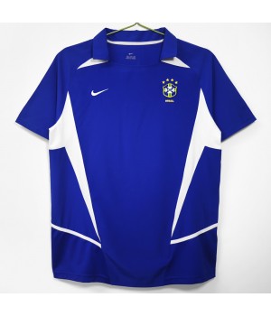 Brazil 2002 Away Retro Jersey