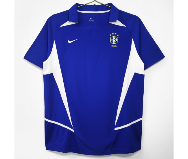 Brazil 2002 Away Retro Jersey