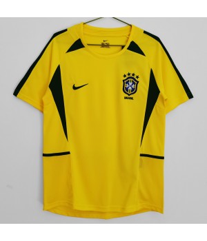 Brazil 2002 Home Retro Jersey