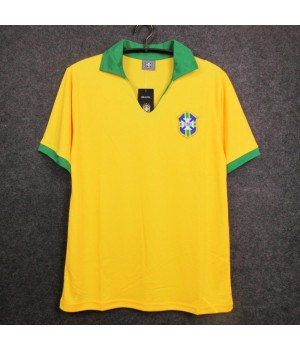 Brazil 1957 Home Retro Jersey