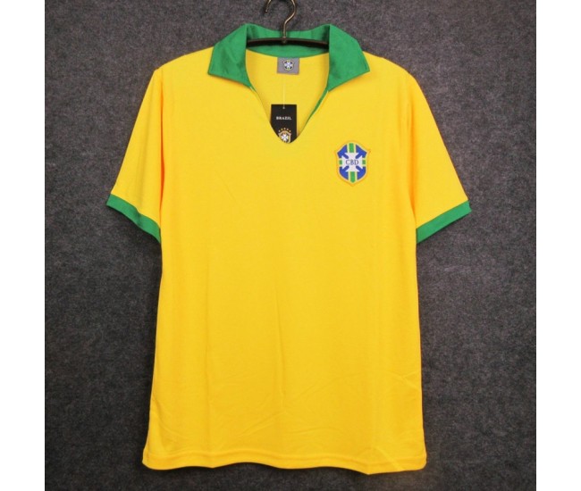 Brazil 1957 Home Retro Jersey