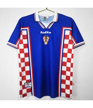 Croatia 1998 Away Retro Jersey