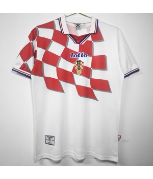 Croatia 1998 Home Retro Jersey