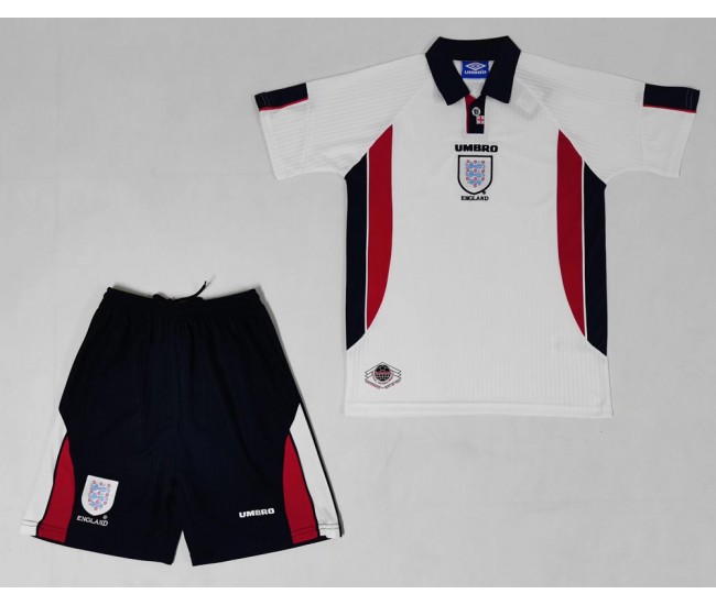 England 1998 Kids Home Retro Kit