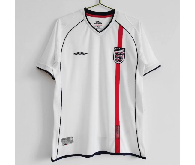 England 2002 Home Retro Jersey