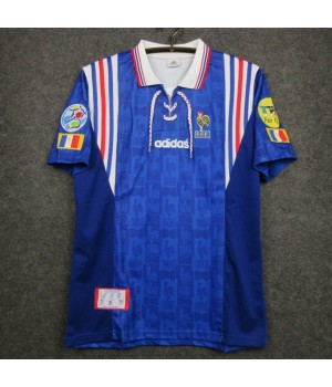 France 1996 Home Retro Jersey