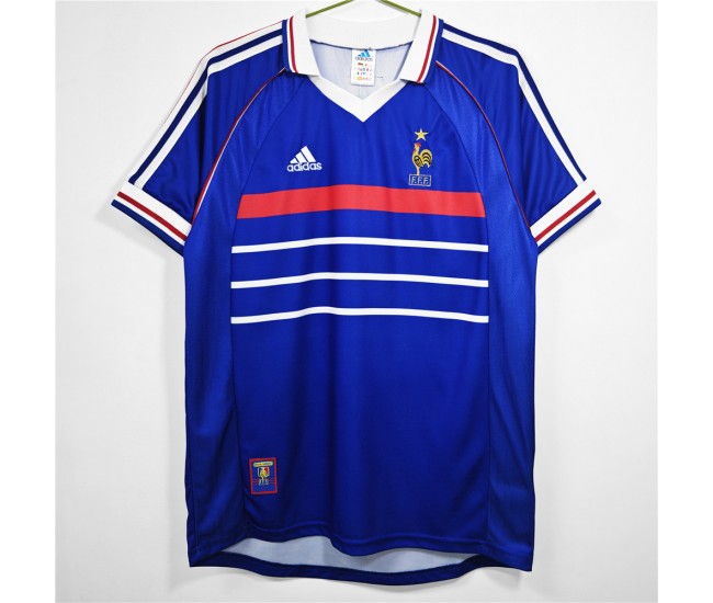 France 1998 Home Retro Jersey