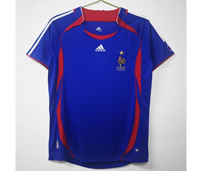 France 2006 Home Retro Jersey