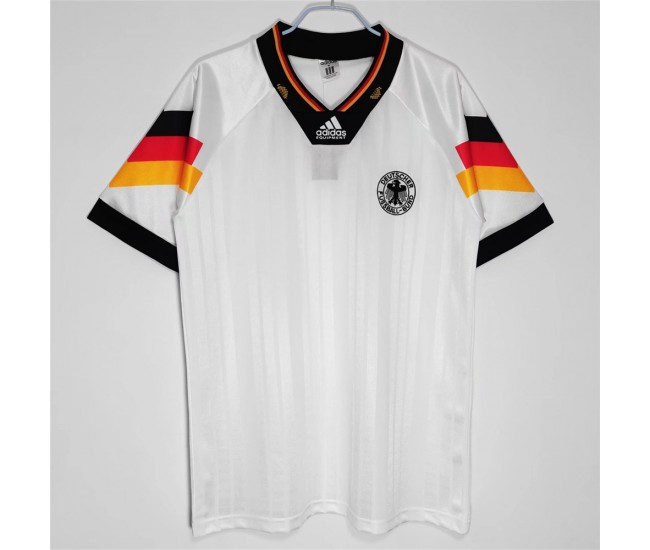 Germany 1992 Home Retro Jersey