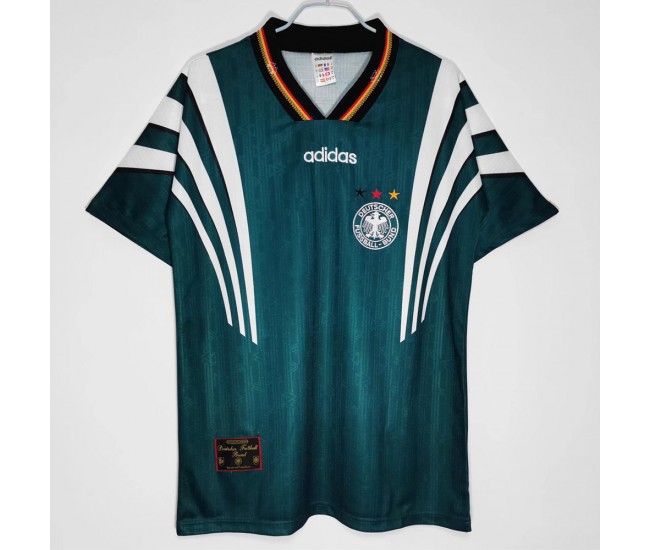 Germany UEFA EURO 1996 Away Retro Jersey