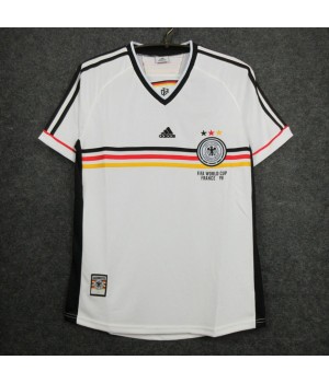 Germany 1998 Home Retro Jersey