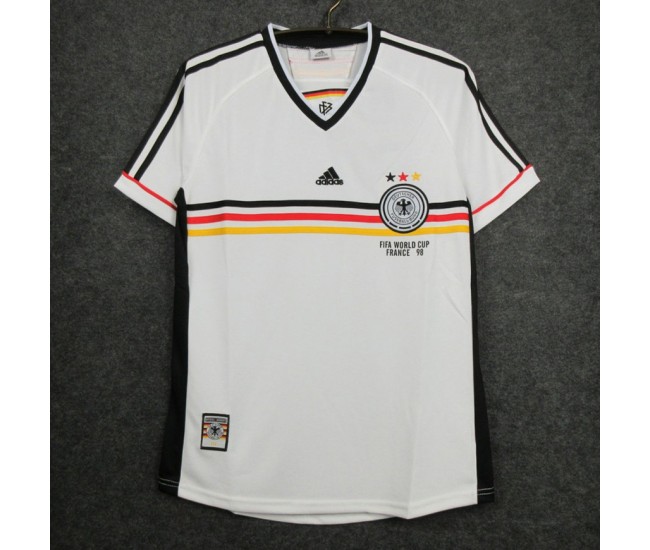 Germany 1998 Home Retro Jersey