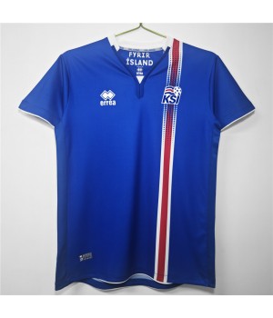 Iceland 2016-2017 Home Retro Jersey