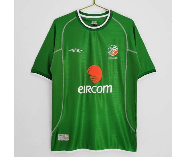 Ireland 2002 Home Retro Jersey