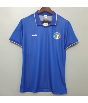 Italy 1990 Home Retro Jersey