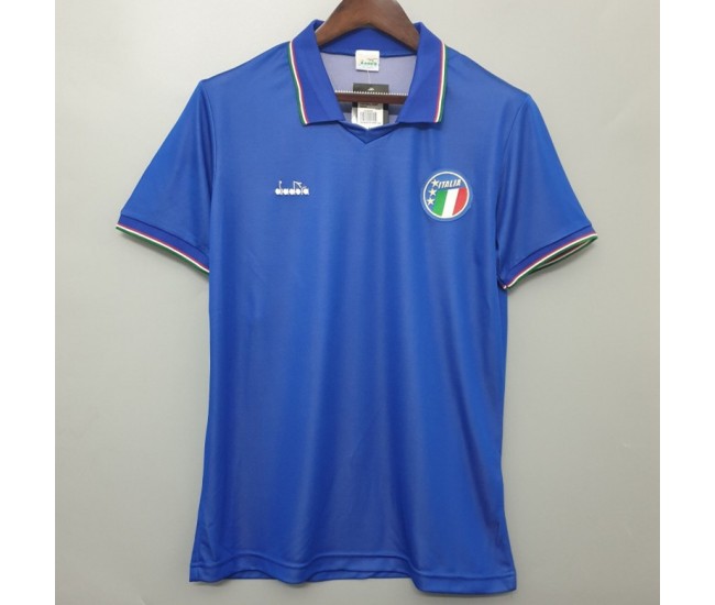 Italy 1990 Home Retro Jersey