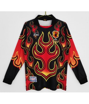 Japan 1998 Long Sleeve Goalkeeper Retro Jersey