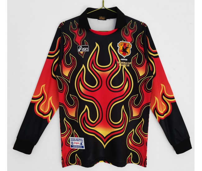 Japan 1998 Long Sleeve Goalkeeper Retro Jersey