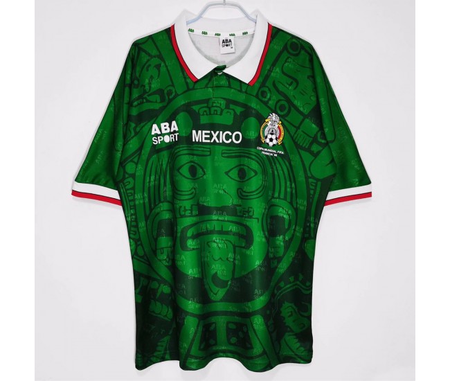 Mexico 1998 Home Retro Jersey