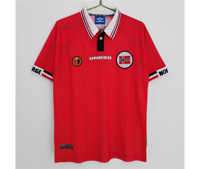 Norway 1998-1999 Home Retro Jersey