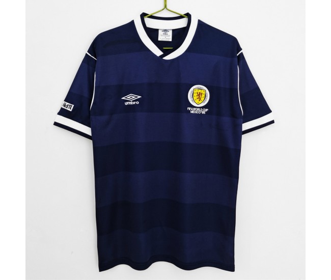 Scotland 1987-1988 Home Retro Jersey