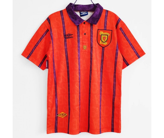 Scotland 1993-1994 Away Retro Jersey