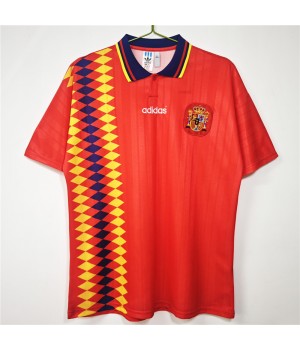 Spain 1994-1995 Home Retro Jersey