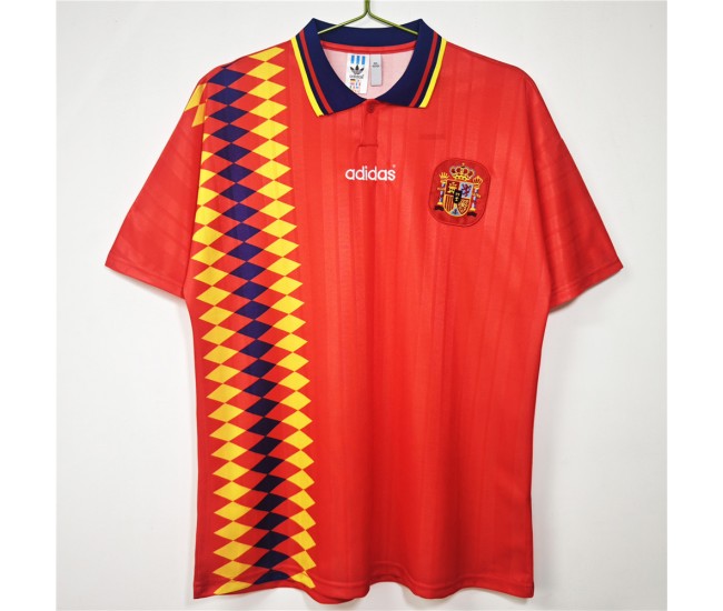 Spain 1994-1995 Home Retro Jersey