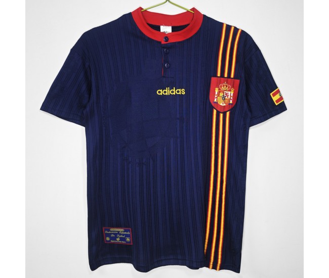 Spain 1996 Away Retro Jersey