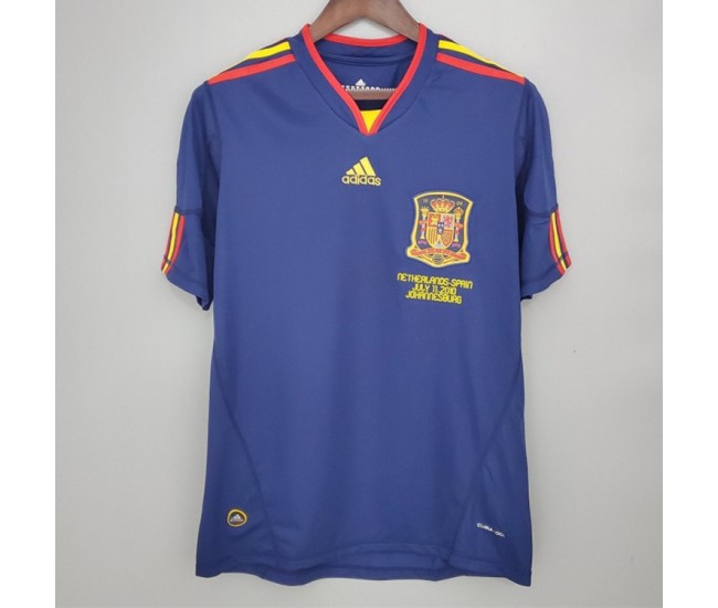 Spain 2010 Away Retro Jersey