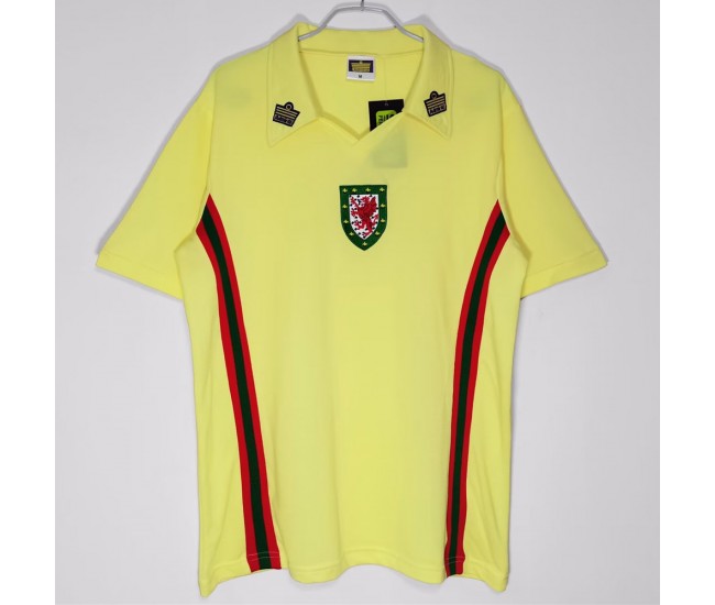 Wales 1976-1979 Away Retro Jersey