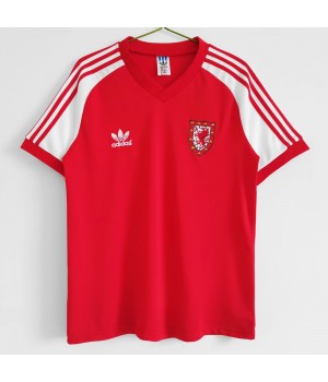 Wales 1982 Home Retro Jersey