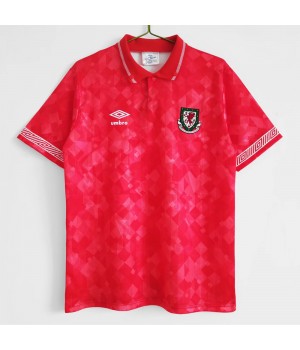 Wales 1990-1992 Home Retro Jersey