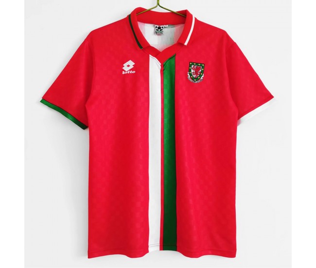 Wales 1996-1998 Home Retro Jersey