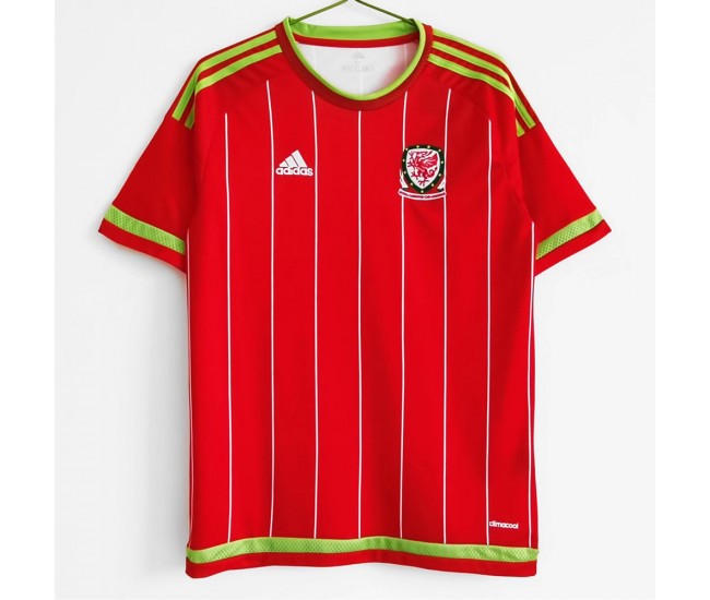 Wales 2015-2016 Home Retro Jersey